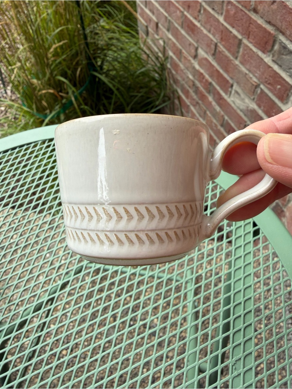 Denby Natural Espresso Cups Set of 5